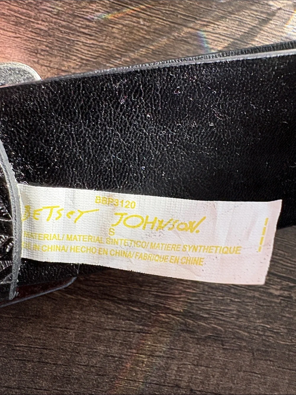 Betsey Johnson women’s belt